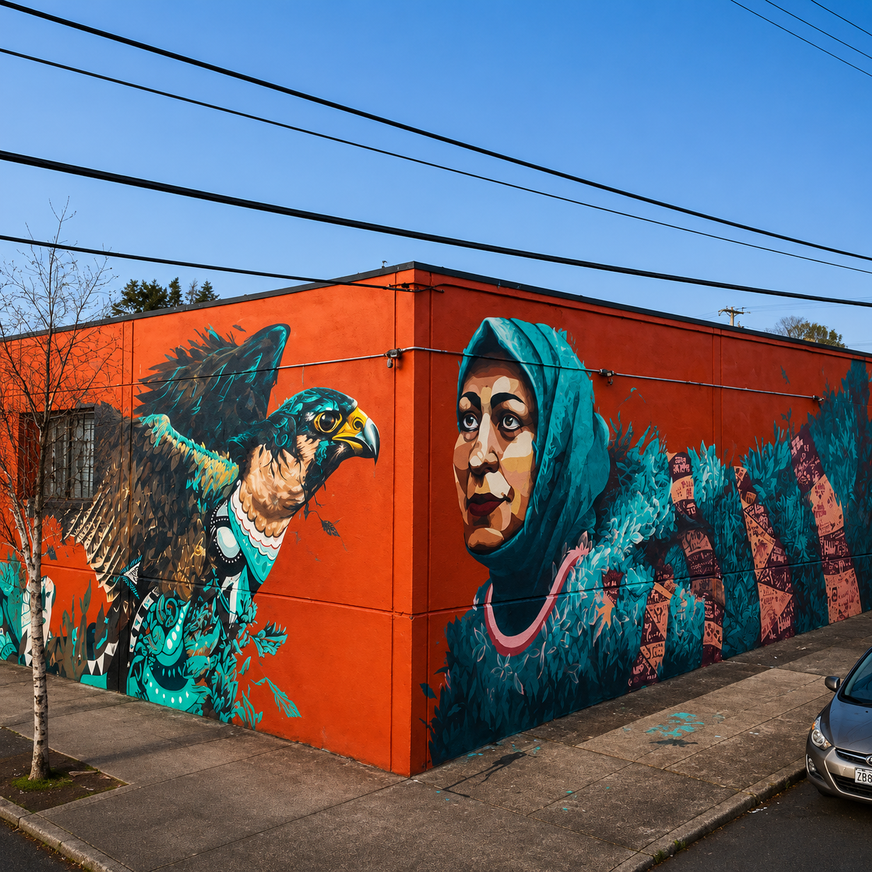 Public art and community gathering in Jordan